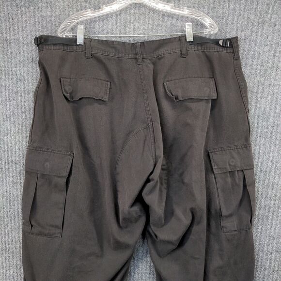 Tru-Spec Cargo Pants Men's Size XL Black Flat Front Multi-Pocket Polyester Blend - Picture 5 of 10